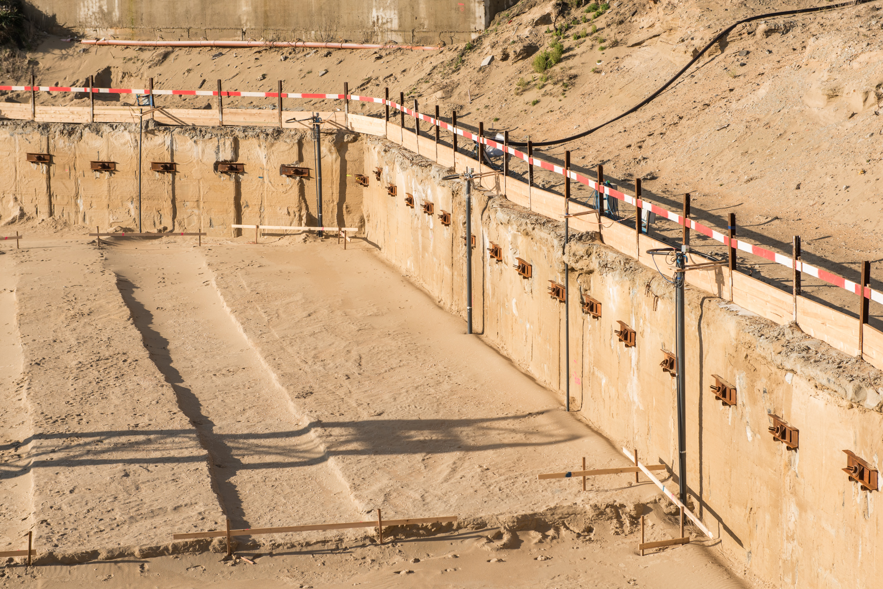 Formations dans le secteur du forage